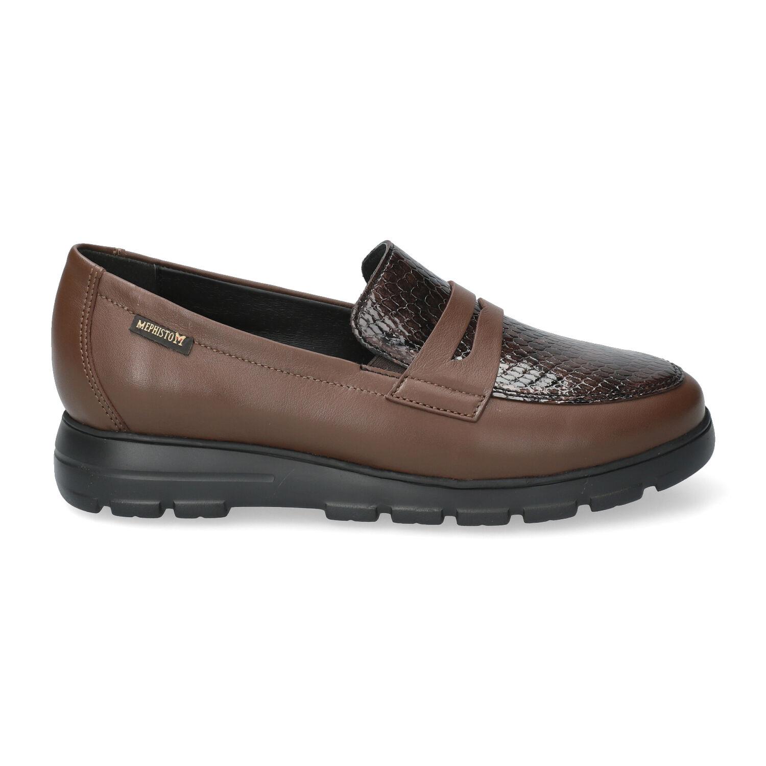 mocassins femme modèle Carima marron - Mephisto